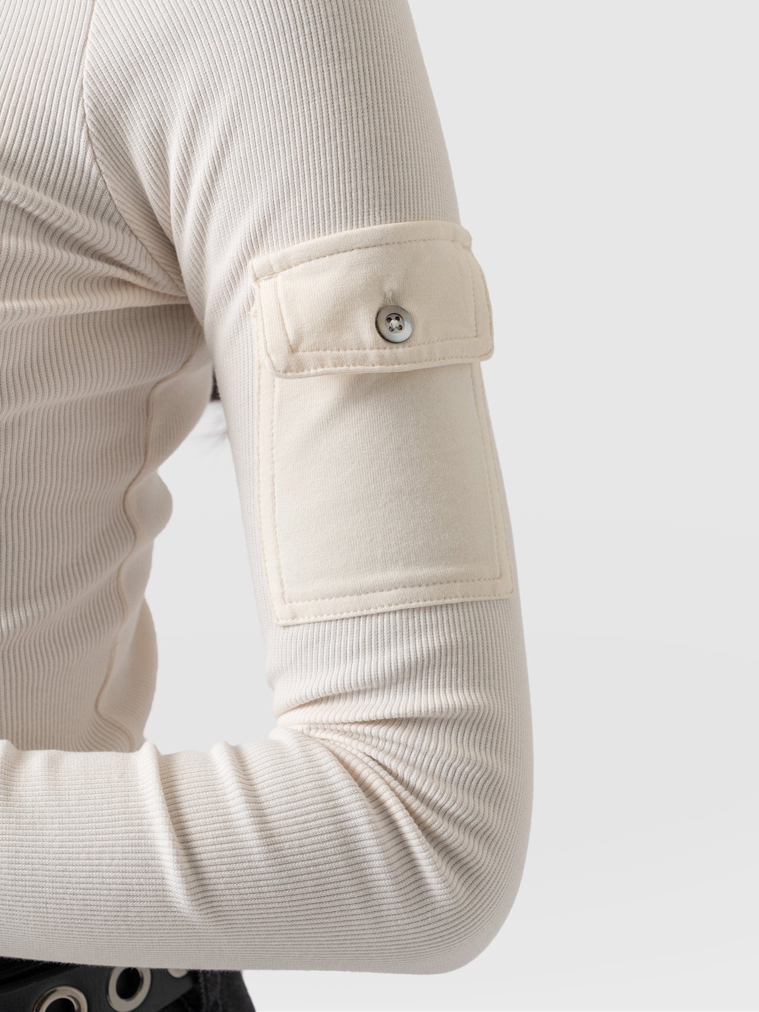 Pocket Turtle Neck Cream - Women's Sweaters | Saint + Sofia® USA